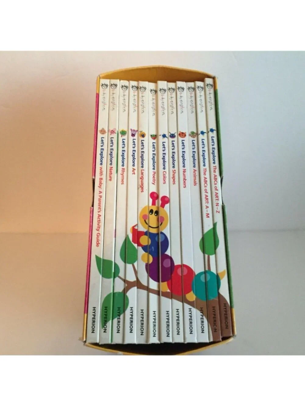Baby Einsten Learning Library Box Set 12 Books Explore Numbers Colors Shapes Art